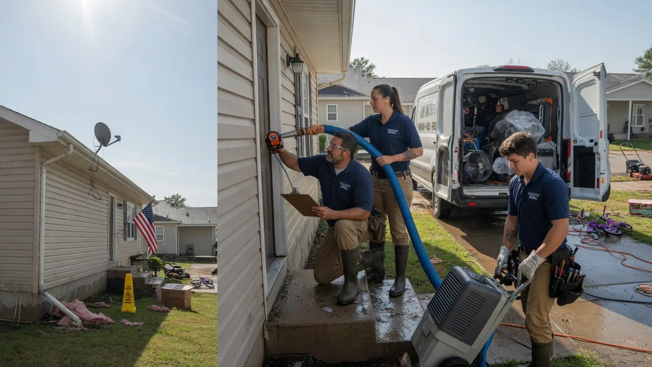 Ceiling Water Damage Restoration in Humboldt, IA near me